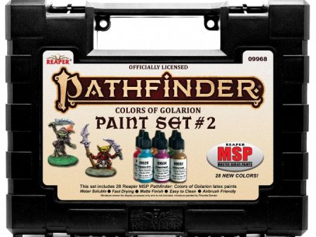 Master Series Paints: Pathfinder Colors of Golarion - Paint Set #2 on Sale