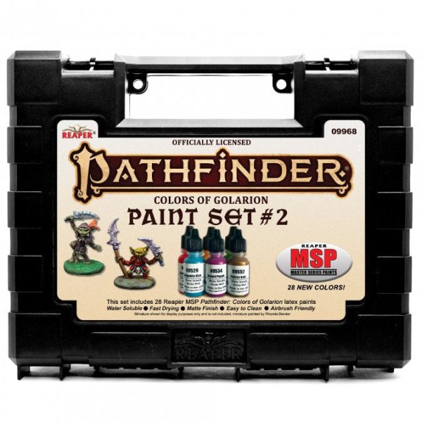 Master Series Paints: Pathfinder Colors of Golarion - Paint Set #2 on Sale