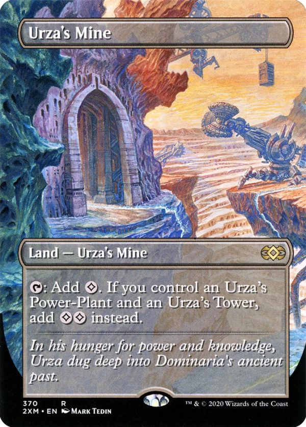 Urza s Mine (Borderless) [Double Masters] Online now