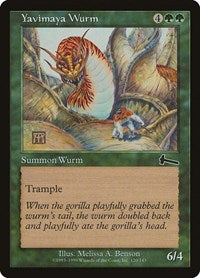 Yavimaya Wurm [Urza s Legacy] Discount