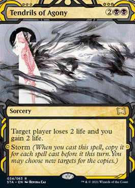 Tendrils of Agony (Etched Foil) [Strixhaven Mystical Archive] on Sale