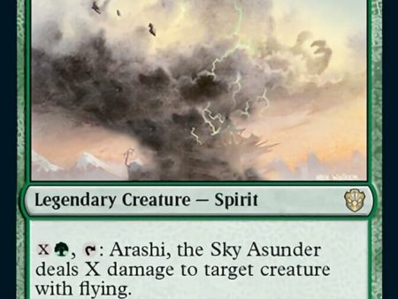 Arashi, the Sky Asunder [Commander 2021] Supply