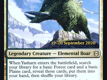 Yasharn, Implacable Earth  [Zendikar Rising Prerelease Promos] Sale