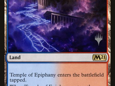 Temple of Epiphany (Promo Pack) [Core Set 2021 Promos] Online now