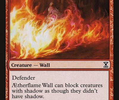 Aetherflame Wall [Time Spiral] on Sale