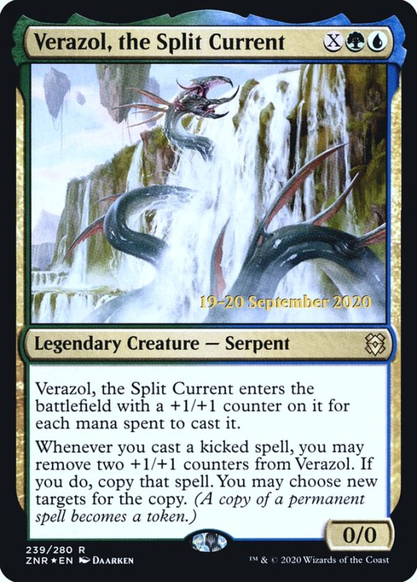 Verazol, the Split Current  [Zendikar Rising Prerelease Promos] Cheap