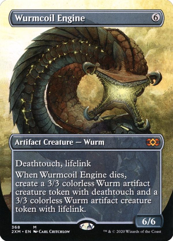 Wurmcoil Engine (Borderless) [Double Masters] For Discount