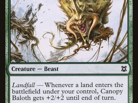 Canopy Baloth [Zendikar Rising] For Discount