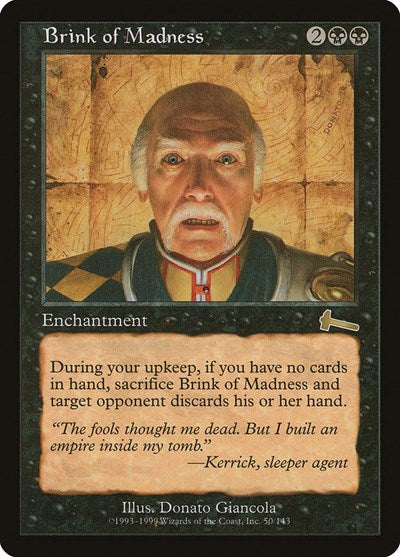 Brink of Madness [Urza s Legacy] Cheap