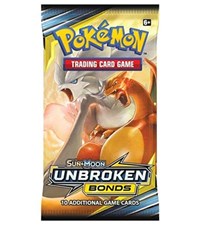 POKÉMON TCG Sun & Moon Unbroken Bond Booster Pack Fashion