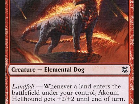 Akoum Hellhound [Zendikar Rising] Cheap