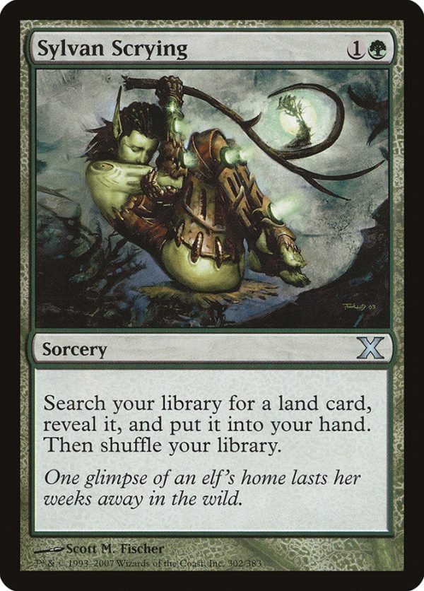 Sylvan Scrying [Tenth Edition] Sale