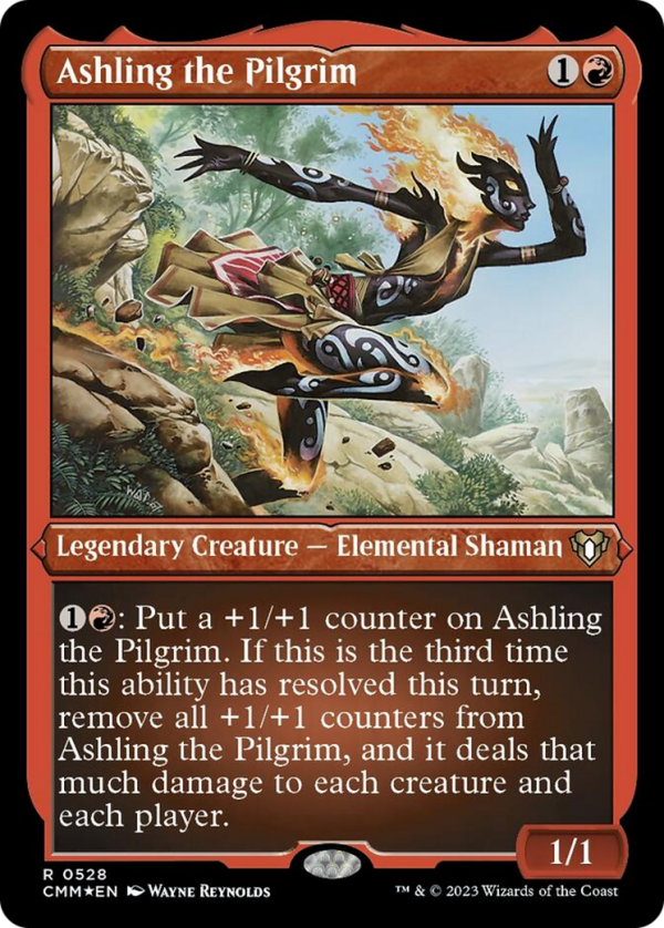 Ashling the Pilgrim (Foil Etched) [Commander Masters] Online Sale