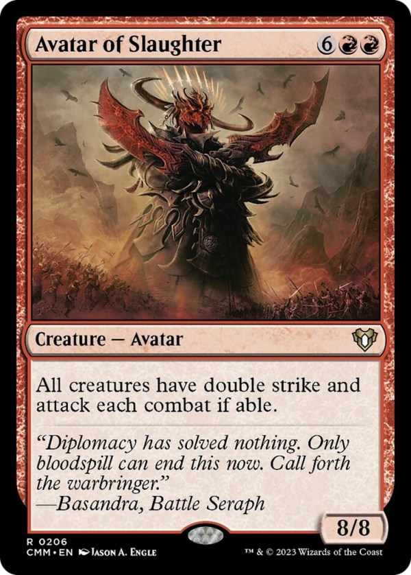 Avatar of Slaughter [Commander Masters] Discount