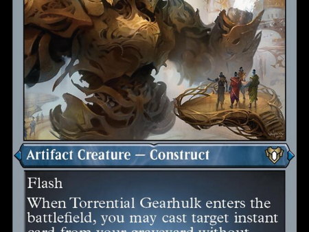 Torrential Gearhulk (Foil Etched) [Commander Masters] Sale