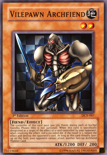 Vilepawn Archfiend [DCR-067] Common Online now