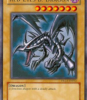 Red-Eyes B. Dragon [DLG1-EN012] Rare For Sale