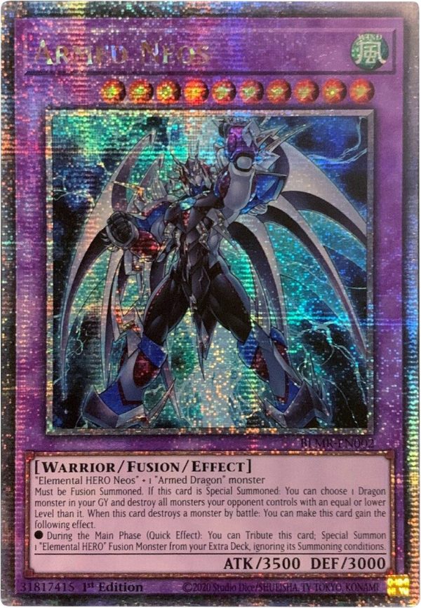 Armed Neos [BLMR-EN002] Quarter Century Secret Rare For Cheap